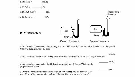15 Best Images of Ideal Gas Law Worksheet - Ideal Gas Law Worksheet