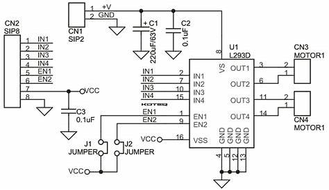 12+ L293D Motor Driver Circuit Diagram | Robhosking Diagram