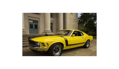 ford boss mustang 1970
