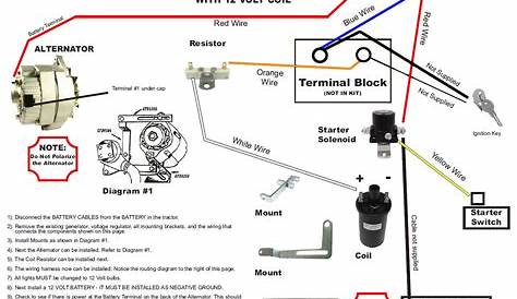 new holland alternator wiring diagram