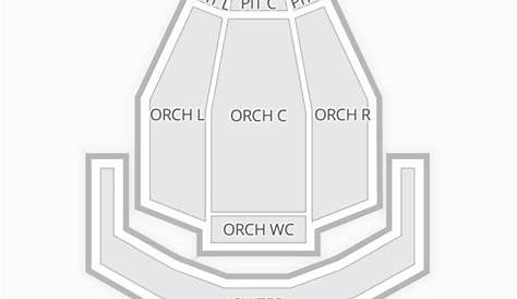 warner theater dc seating chart with seat numbers
