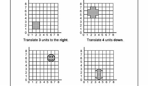 Translations - Geometry (Shape) for year 5 (age 9-10) by URBrainy.com