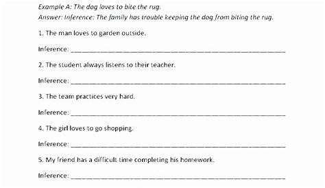 Inference Worksheets 4th Grade Pdf – Thekidsworksheet