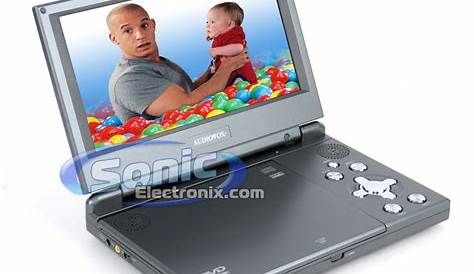 Audiovox D9000 Portable DVD Player with 9" TFT-LCD Widescreen and