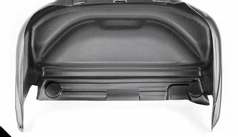 Rough Country Rear Wheel Well Liners compatible w/ 1999-2018 Chevy