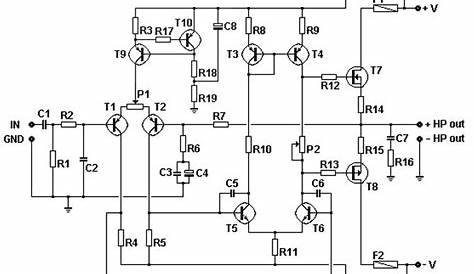 simple mosfet amplifier circuit diagram
