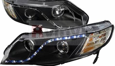 2007 Honda Civic Custom Headlights | Aftermarket Headlights