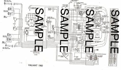 Find 1960 PLYMOUTH VALIANT 60 CHRYSLER CORPORATION WIRING DIAGRAM GUIDE