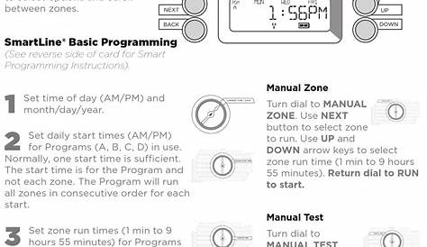 weathermatic smartline controller manual