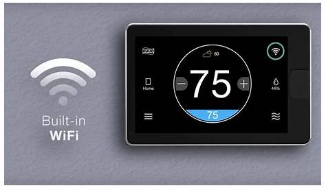 Rheem RETST700SYS EcoNet Smart Thermostat | Best Smart Thermostats