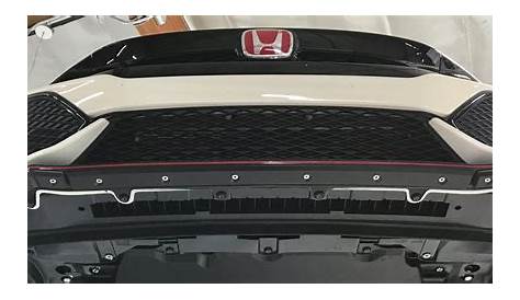 ProTEKt Front Bumper Skid Plate for 2017+ Honda Civic Type R (FK8