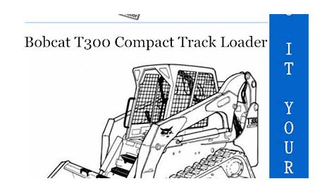 bobcat t300 operators manual