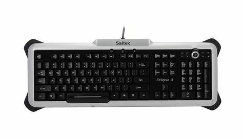 Saitek Eclipse II Illuminated Keyboard - Newegg.com