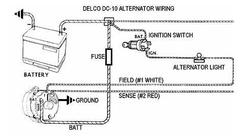 Wiring Diagram Delco Remy Alternator