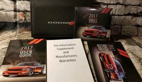 dodge charger owners manual