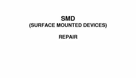 SMD REPAIR Service Manual download, schematics, eeprom, repair info for