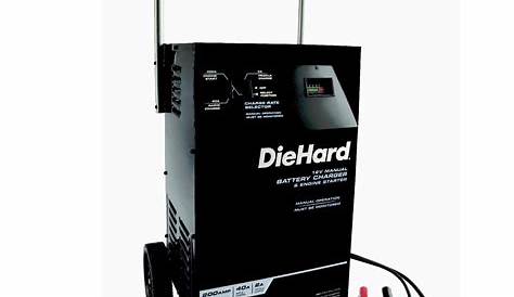 DieHard Manual Wheeled Charger/Starter: Prepared with Sears