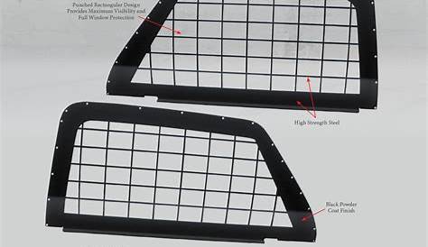 ford f150 window guards