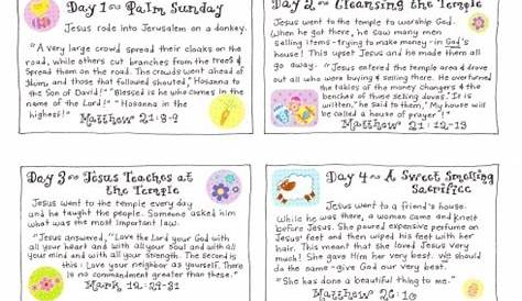 easter story printables | How Do It Info