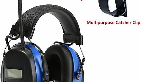 PROTEAR Bluetooth Hearing Protection Headphones with AM/FM Digital