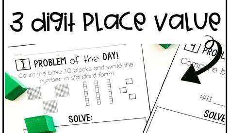 grade 1 place value quest worksheet