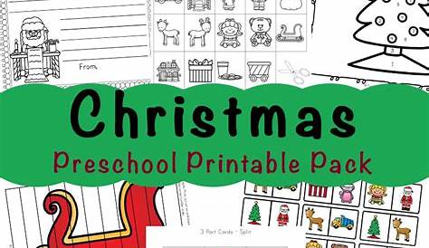 Free Printable Christmas Worksheets - Fun with Mama