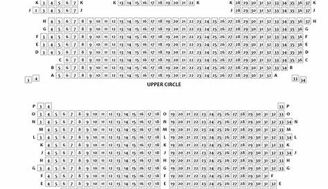 gothic theatre seating chart
