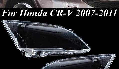 2007 Honda Crv Headlight Lens Replacement