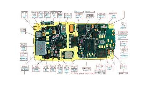 cell phone circuit board diagram