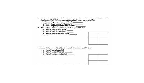 practice codominance and incomplete dominance worksheets answers