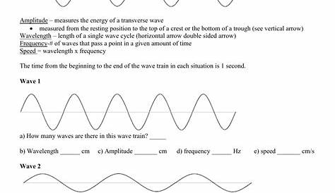 sound waves grade 4 worksheet