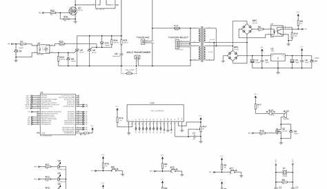 spot welding machine circuit diagram