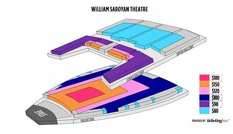 william saroyan theater seating chart