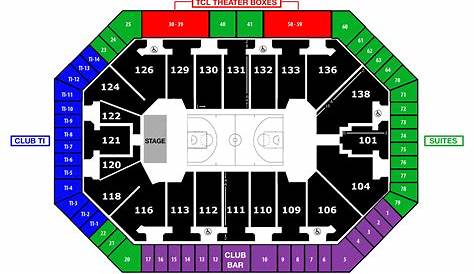 Target Center Seating Chart With Rows And Seat Numbers | Bruin Blog