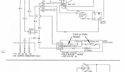wiring diagram air conditioner