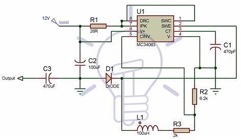 12V to 5V Converter Circuit - Boost and Buck Converters