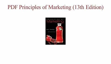 ^^free online Principles of Marketing (13th Edition)