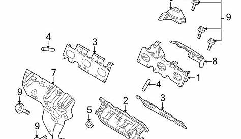 ford taurus exhaust diagram