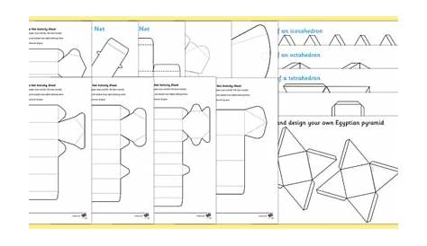 3D Shapes Template | NZ Shape Resources (teacher made)