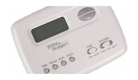 White Rodgers Thermostat Manual