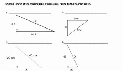 Pythagorean theorem Word Problems Worksheet New Pythagorean theorem