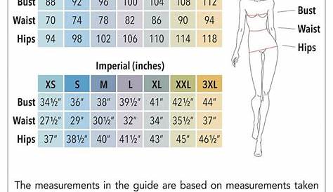 women's panty size chart