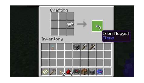 iron nugget minecraft