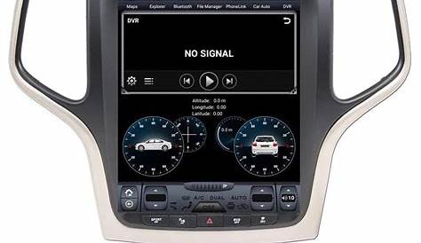 Jeep Grand Cherokee 2014-2019 10.4" Vertical Screen Android Radio Tesl