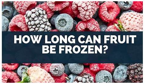 fruit freeze damage chart