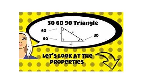 What makes a 30-60-90 triangle so special? | Math resources, Student