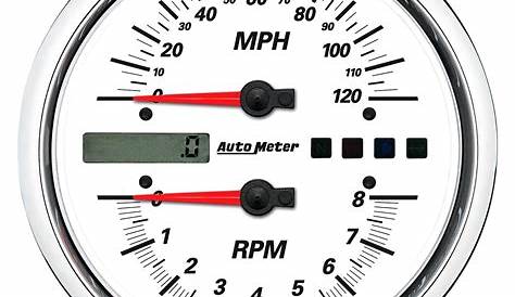 Auto Meter® 19467 - Pro-Cycle Series 4-1/2" Tachometer/Speedometer