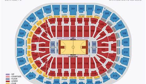 fla live arena seating chart with seat numbers