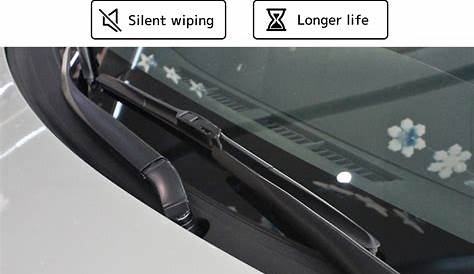 Hybrid Wiper Blades fits Toyota Camry XV50 XV70 2011 - 2022 Sedan Twin Kit
