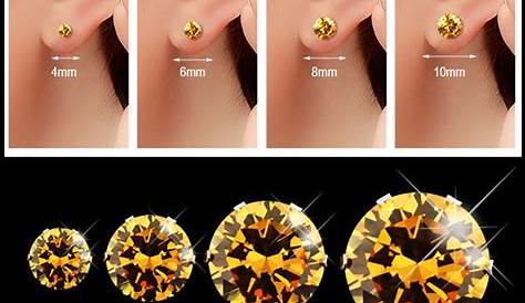 Diamond Stud Earring Sizes - The Best Original Gemstone